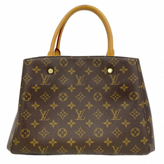 Louis Vuitton Handbag Monogram Montaigne MM M41056 Brown Ladies