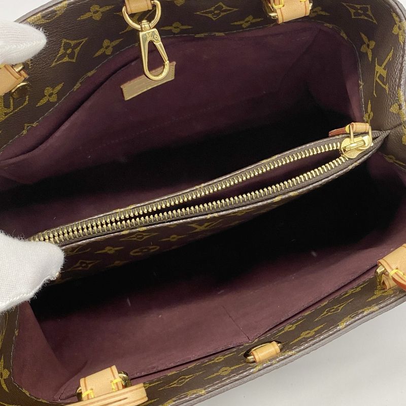Louis Vuitton Handbag Monogram Montaigne MM M41056 Brown Ladies