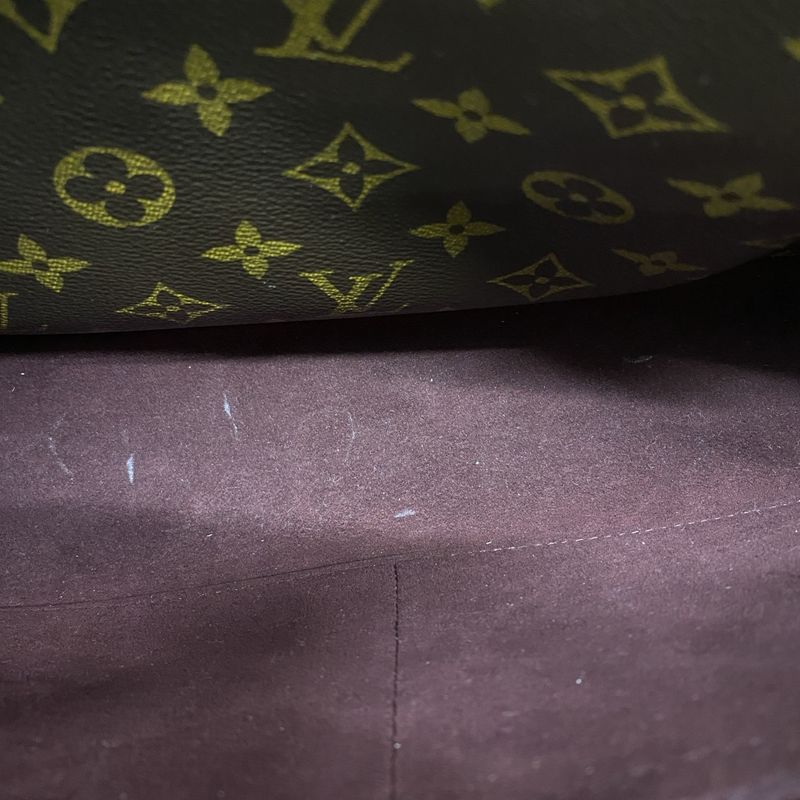 Louis Vuitton Handbag Monogram Montaigne MM M41056 Brown Ladies