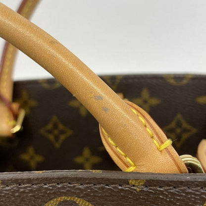 Louis Vuitton Handbag Monogram Montaigne MM M41056 Brown Ladies