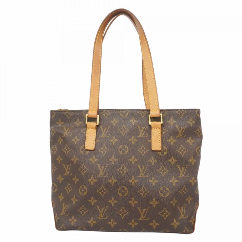 Louis Vuitton Tote Bag Monogram Cabas Piano M51148 Brown Ladies