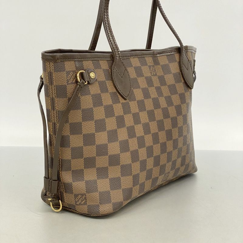 Louis Vuitton Tote Bag Damier Neverfull PM N51109 Ebene Ladies