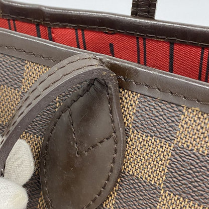 Louis Vuitton Tote Bag Damier Neverfull PM N51109 Ebene Ladies