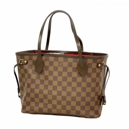 Louis Vuitton Tote Bag Damier Neverfull PM N51109 Ebene Ladies