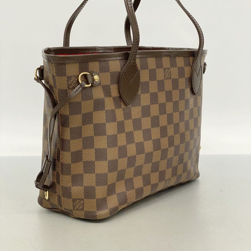 Louis Vuitton Tote Bag Damier Neverfull PM N51109 Ebene Ladies