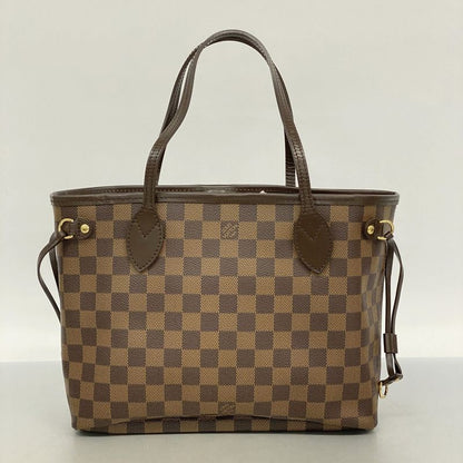 Louis Vuitton Tote Bag Damier Neverfull PM N51109 Ebene Ladies