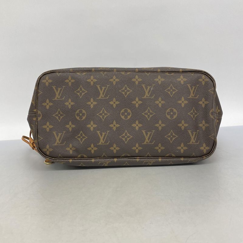 Louis Vuitton Tote Bag Monogram Neverfull MM M40156 Brown Ladies