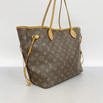 Louis Vuitton Tote Bag Monogram Neverfull MM M40156 Brown Ladies