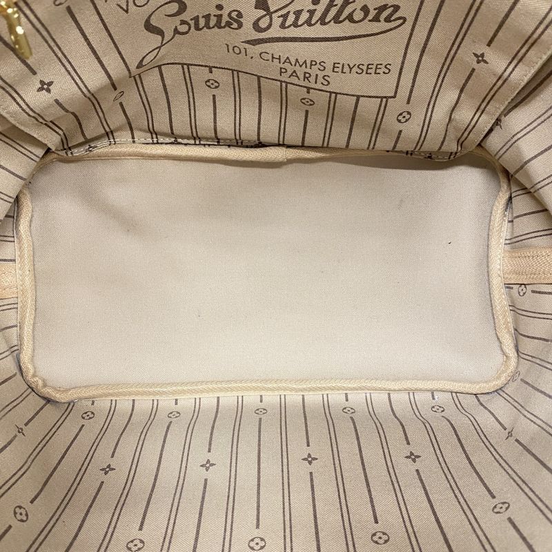 Louis Vuitton Tote Bag Monogram Neverfull MM M40156 Brown Ladies