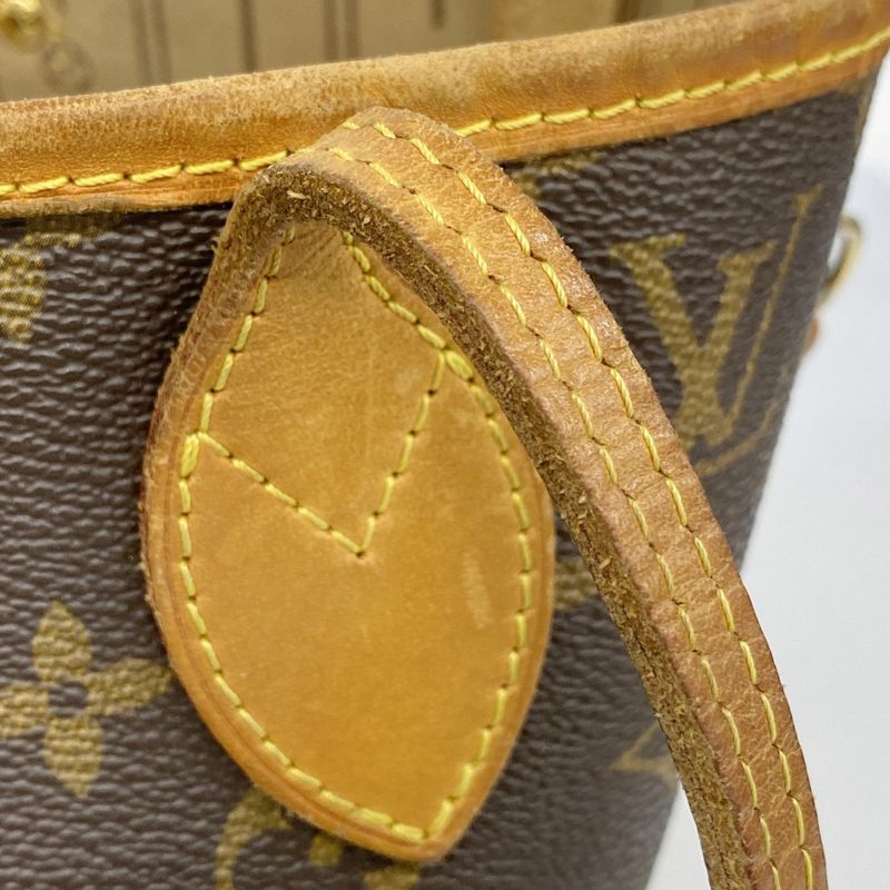 Louis Vuitton Tote Bag Monogram Neverfull MM M40156 Brown Ladies