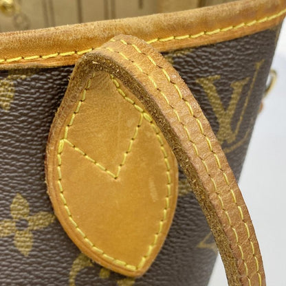 Louis Vuitton Tote Bag Monogram Neverfull MM M40156 Brown Ladies