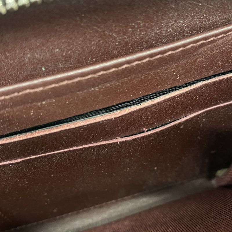 Chanel Long Wallet Matelasse Caviar Skin Black Silver Hardware Men Women Unisex