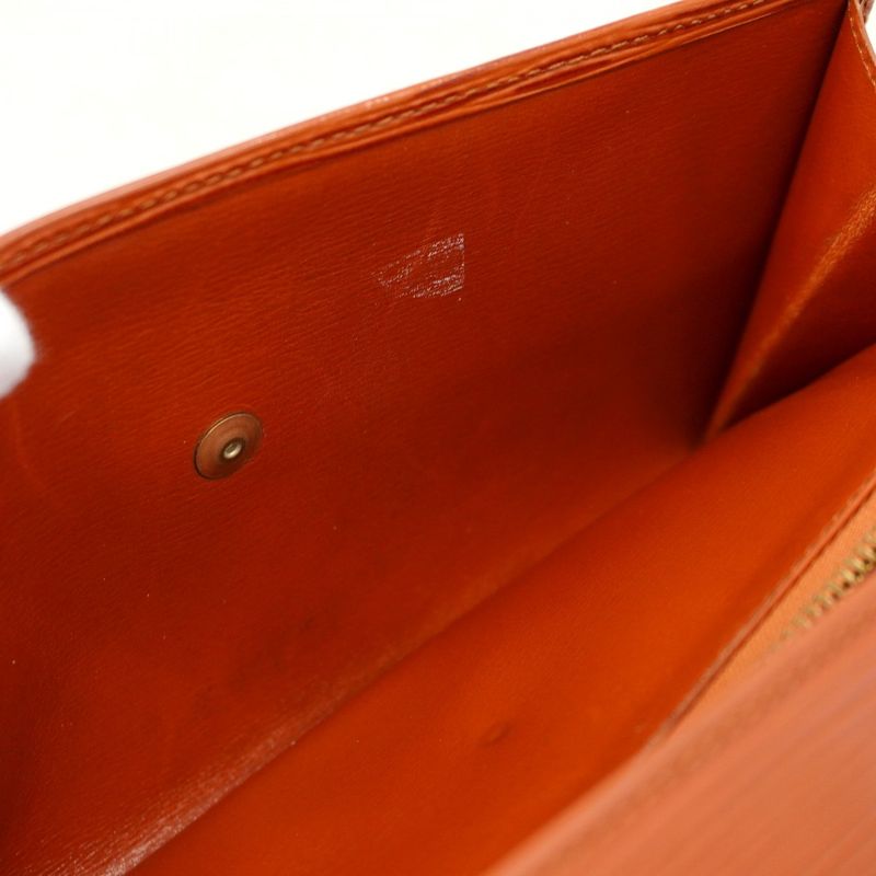 Louis Vuitton Long Wallet Epi Pochette Portomone Cles Di M63573 Kenya Brown