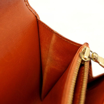 Louis Vuitton Long Wallet Epi Pochette Portomone Cles Di M63573 Kenya Brown