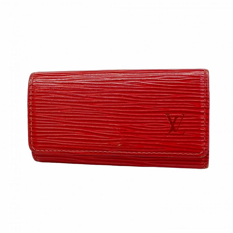 Louis Vuitton Key Case Epi Multicles 4 M63827 Castilian Red Ladies