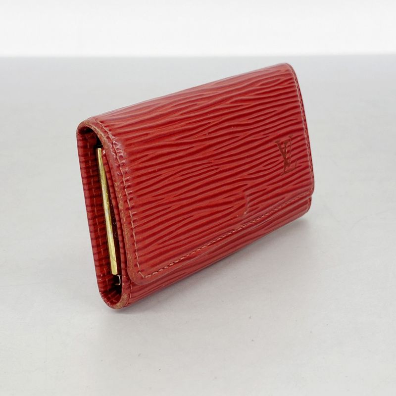 Louis Vuitton Key Case Epi Multicles 4 M63827 Castilian Red Ladies