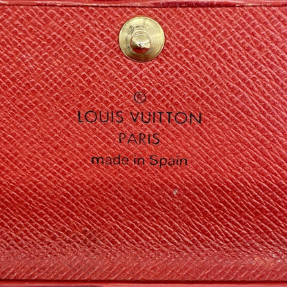 Louis Vuitton Key Case Epi Multicles 4 M63827 Castilian Red Ladies