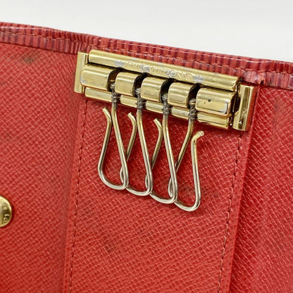 Louis Vuitton Key Case Epi Multicles 4 M63827 Castilian Red Ladies