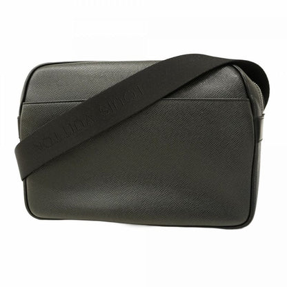 Louis Vuitton Shoulder Bag Taiga Reporter M30152 Ardoise Men's