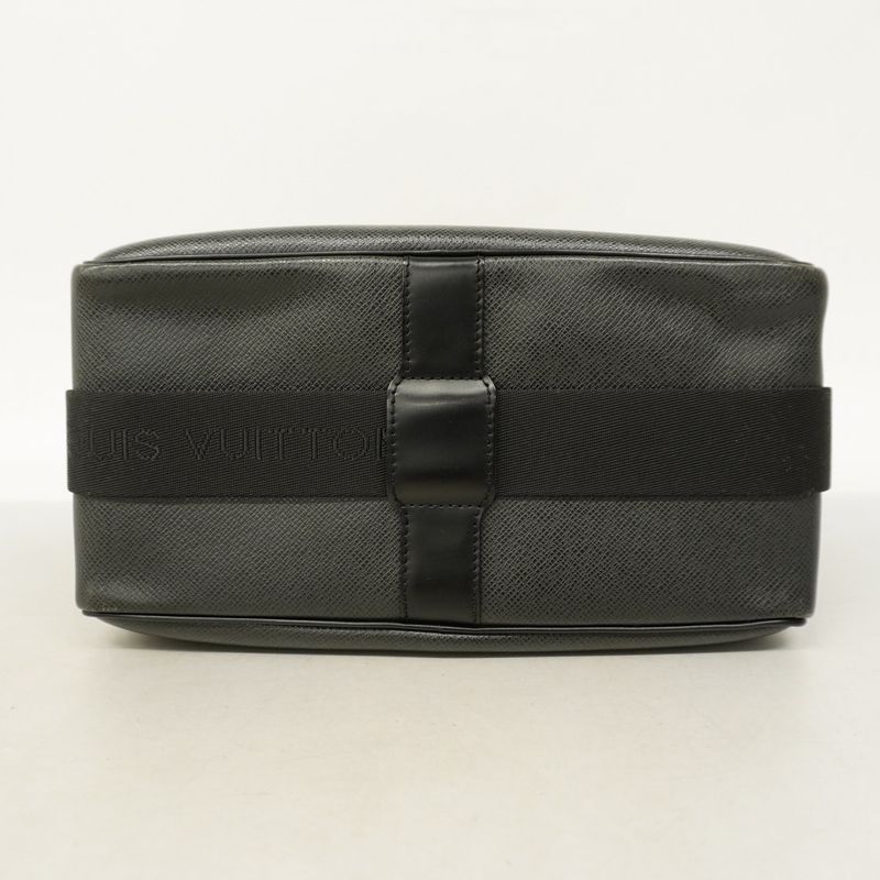 Louis Vuitton Shoulder Bag Taiga Reporter M30152 Ardoise Men's