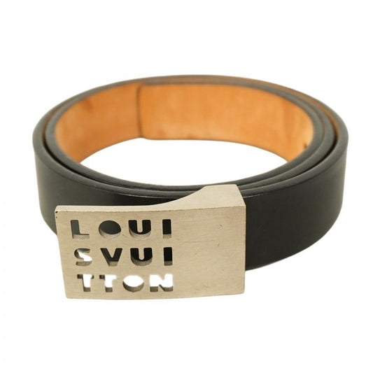 Louis Vuitton Belt Suntulle Lst M6809 Black Men's Women's Unisex