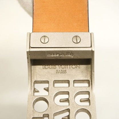 Louis Vuitton Belt Suntulle Lst M6809 Black Men's Women's Unisex