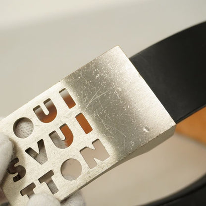 Louis Vuitton Belt Suntulle Lst M6809 Black Men's Women's Unisex