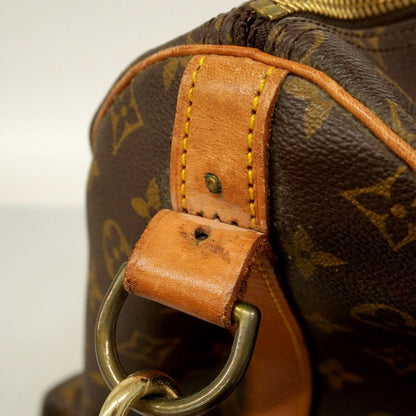 Louis Vuitton Boston Bag Monogram Keepall Bandoliere 55 M41414 Brown Men Women