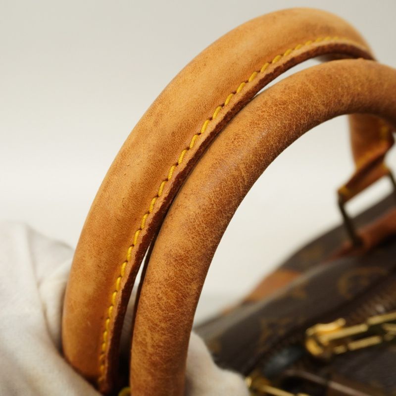 Louis Vuitton Boston Bag Monogram Keepall Bandoliere 55 M41414 Brown Men Women