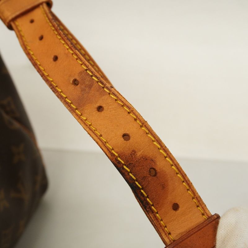 Louis Vuitton Boston Bag Monogram Keepall Bandoliere 55 M41414 Brown Men Women