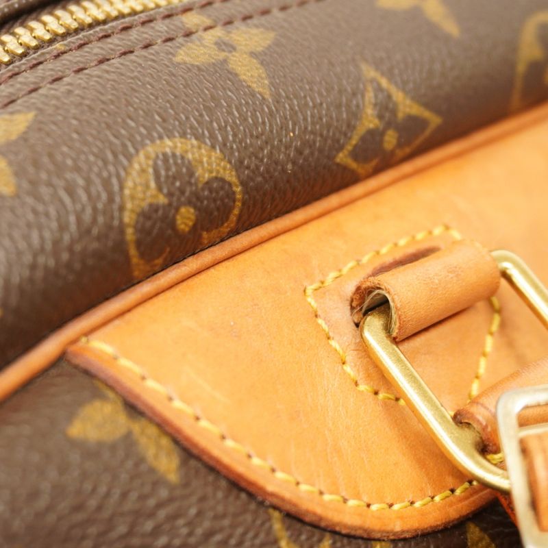 Louis Vuitton Handbag Monogram Deauville M47270 Brown Ladies