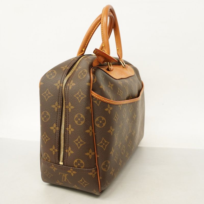Louis Vuitton Handbag Monogram Deauville M47270 Brown Ladies