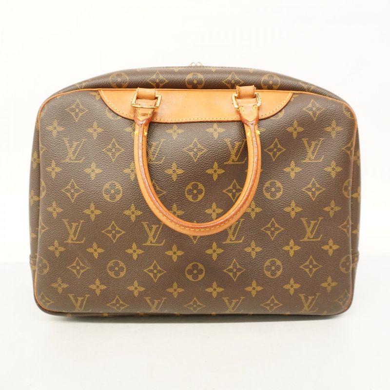 Louis Vuitton Handbag Monogram Deauville M47270 Brown Ladies