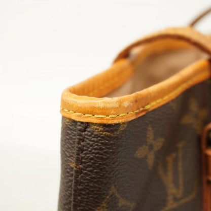 Louis Vuitton Tote Bag Monogram Bucket PM M42238 Brown Ladies