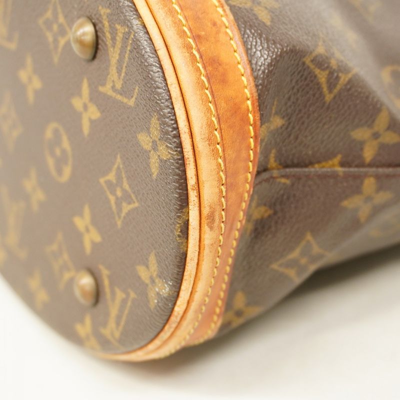 Louis Vuitton Tote Bag Monogram Bucket PM M42238 Brown Ladies