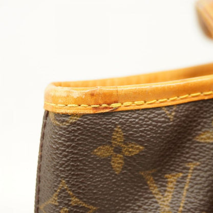 Louis Vuitton Tote Bag Monogram Bucket PM M42238 Brown Ladies