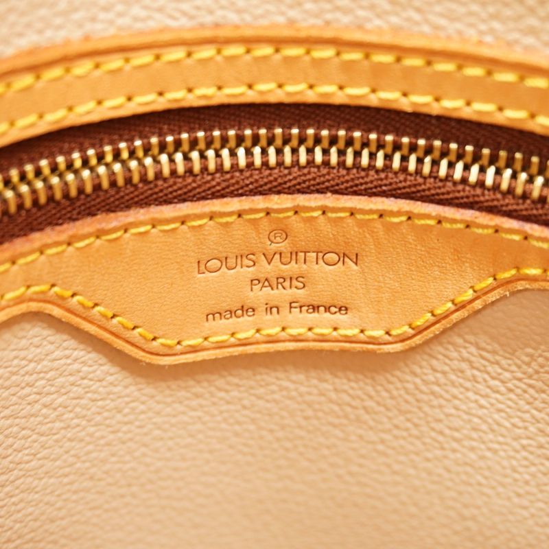 Louis Vuitton Tote Bag Monogram Bucket PM M42238 Brown Ladies