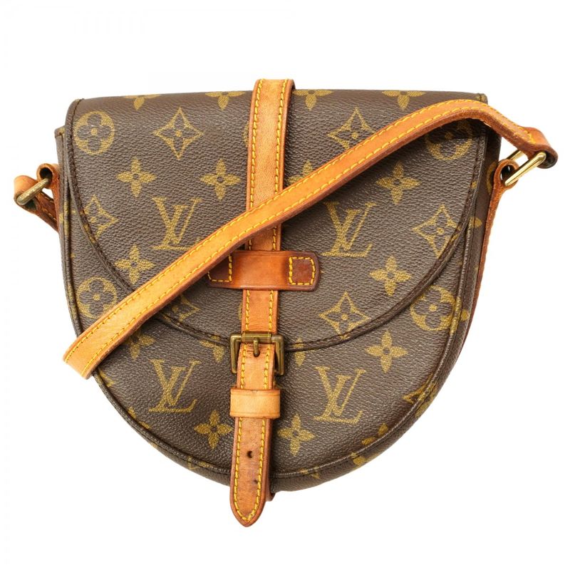 Louis Vuitton Shoulder Bag Monogram Chien Tee PM M51234 Brown Women's