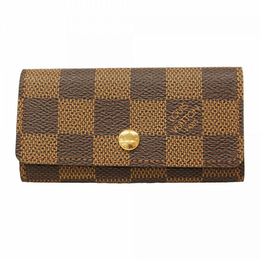 Louis Vuitton Key Case Damier Multicles 4 N62631 Ebene Men's Women's Unisex