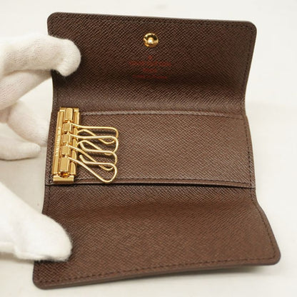 Louis Vuitton Key Case Damier Multicles 4 N62631 Ebene Men's Women's Unisex