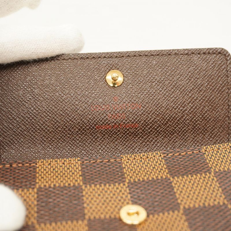 Louis Vuitton Key Case Damier Multicles 4 N62631 Ebene Men's Women's Unisex