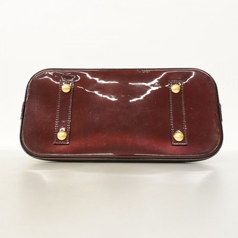 Louis Vuitton Handbag Vernis Alma PM M91611 Amarant Women's