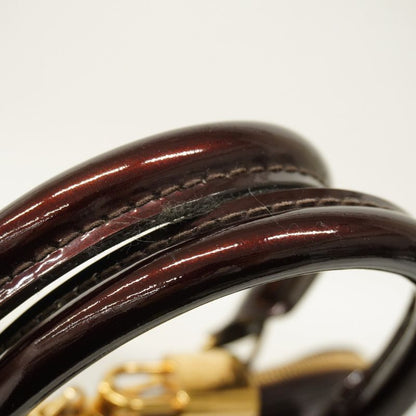 Louis Vuitton Handbag Vernis Alma PM M91611 Amarant Women's