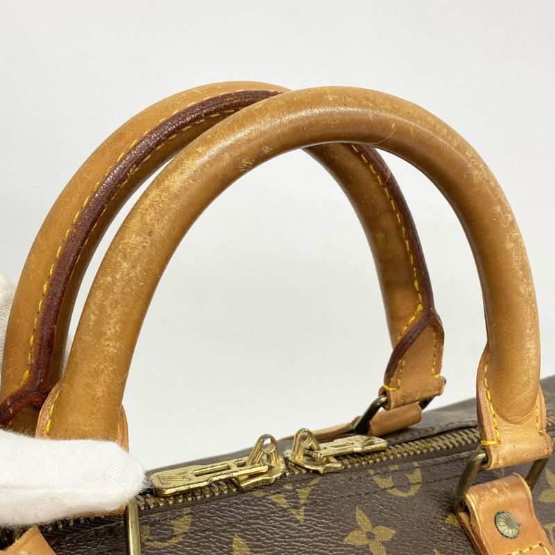 Louis Vuitton Boston Bag Monogram Keepall 55 M41424 Brown Men Women Unisex