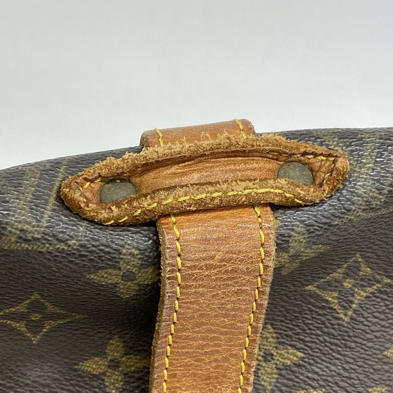 Louis Vuitton Shoulder Bag Monogram Saumur 35 M42254 Brown Ladies