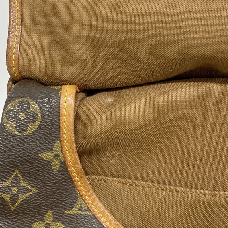 Louis Vuitton Shoulder Bag Monogram Saumur 35 M42254 Brown Ladies