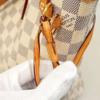 Louis Vuitton Tote Bag Damier Azure Neverfull PM N51110 White Ladies