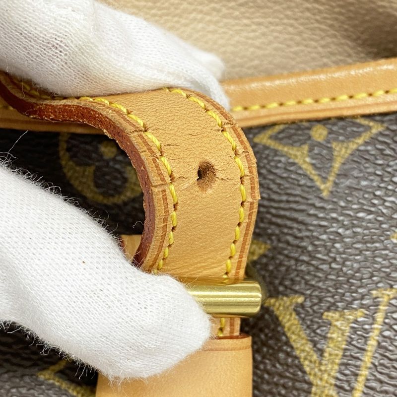 Louis Vuitton Tote Bag Monogram Bucket GM M42236 Brown Ladies