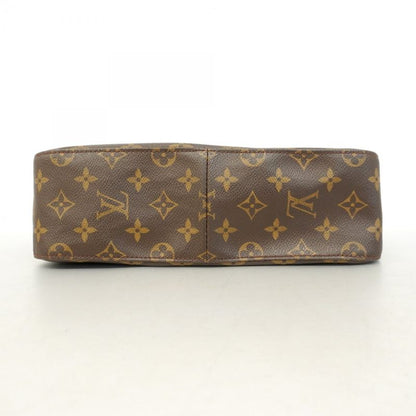 Louis Vuitton Shoulder Bag Monogram Mini Looping M51147 Brown Women's