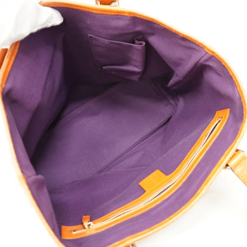 Gucci Tote Bag GG Canvas 137396 Canvas Brown Chien Pan Gold Hardware Women's